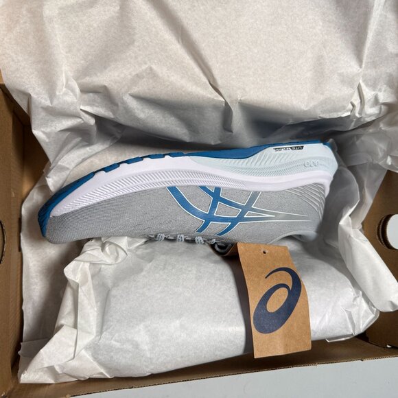 Asics Women's GT 2000 11 Shoes in Piedmont Grey/Reborn Blue Size 8 - Picture 5 of 12